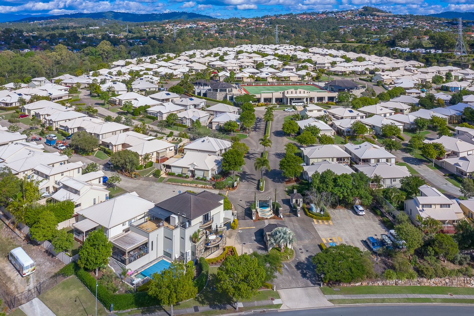 Aerial View - Golden Crest Manors