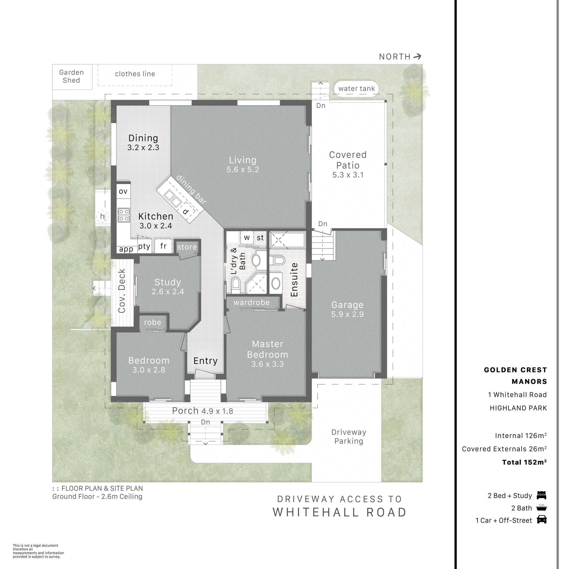 Full view of 1 White Hall Road property